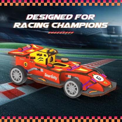 DIY Racing Car STEM Toy for Kids 6