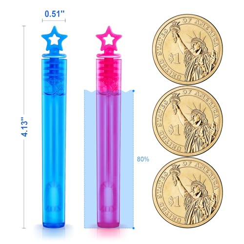 500 PCS Mini Bubble Wands (16 Ounce)