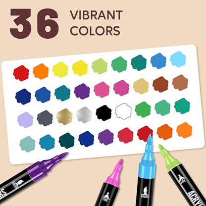 Acrylic Paint Markers (36 Count)