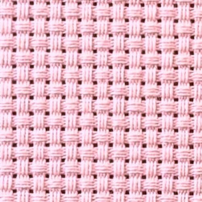 2 Sheets of Pink 11 Count Aida Cloth
