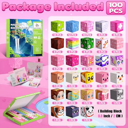 Magnetic Blocks (100 Count)