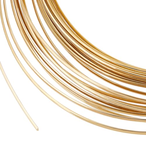 19.6 Feet 22 Gauge Brass Craft Wire