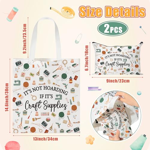 Crafter Canvas Bag Set