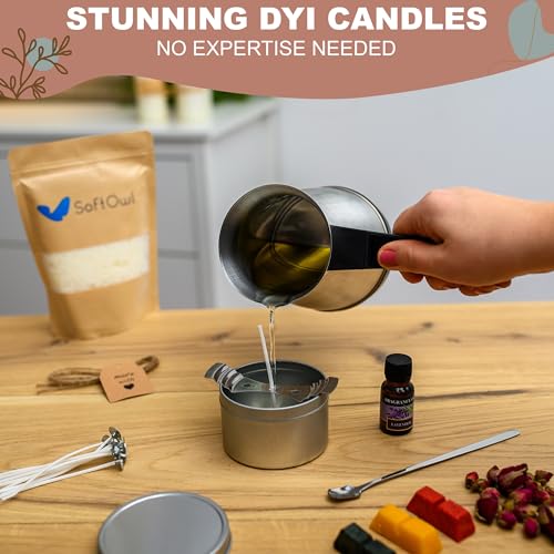 Premium Soy Candle Making Kit with Electric Melter
