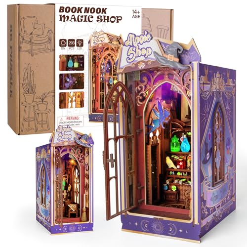 Glow in the Dark Book Nook Kits for Adults