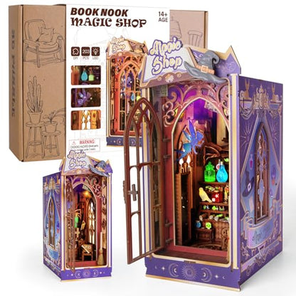 Glow in the Dark Book Nook Kits for Adults