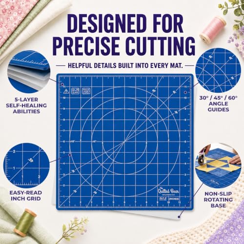 12" x 12" Rotating Self