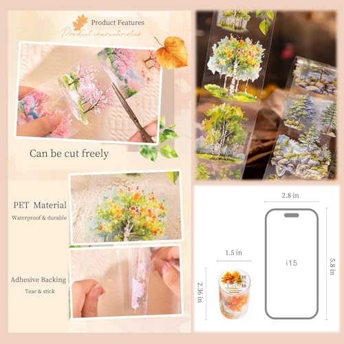 Scrapbook Nature Stickers Set