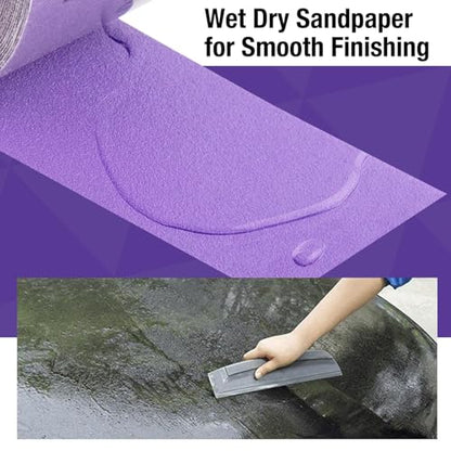 400 Grit PSA Purple Ceramic Sandpaper Roll 2