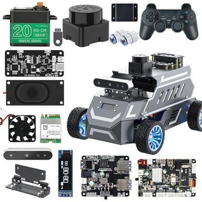 ROS2 Robot Car Ackerman Steering Chassis