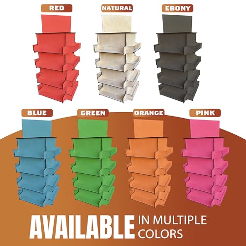 4 Sided Rotating Display Stand