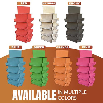 4 Sided Rotating Display Stand