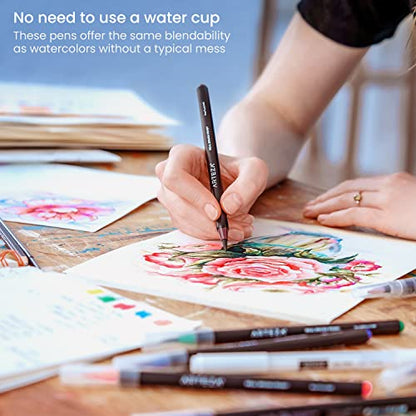Watercolor Paint Pens (24 Count)