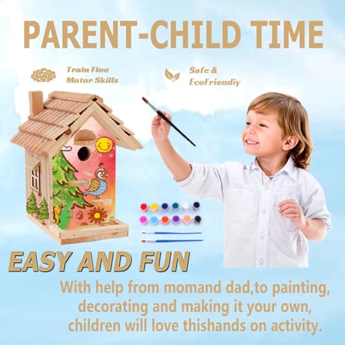 DIY Birdhouse Building Kit for Adults (2 Pound)