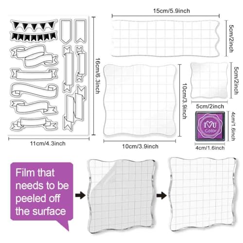 29 Pcs Journal Stamps for Crafting Card Making Supplies Set (29 Count)