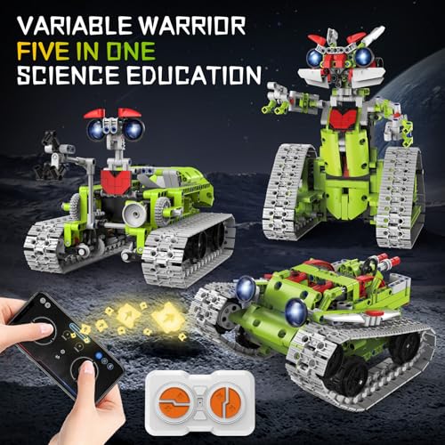5 in 1 STEM Robot Building Kit (705 Count)