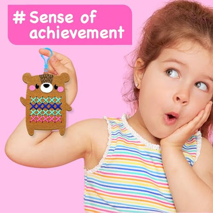 My First Cross Stitch Kit for Kids Ages 4