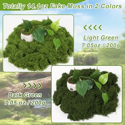 Green Fake Moss for Craft DIY