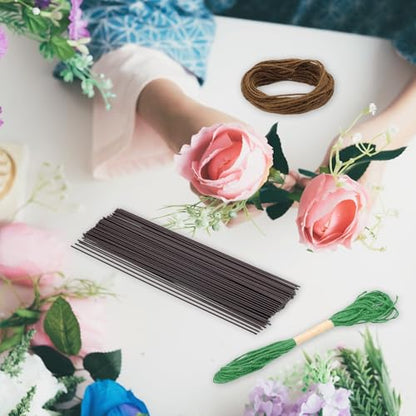 50Pcs 2 Gauge Floral Wire (50 Count)