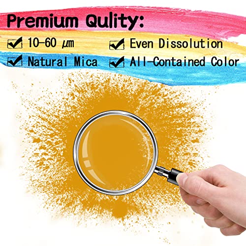 60g Mica Powder for Epoxy Resin (2.12 Ounce)