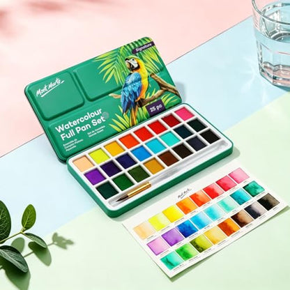 Watercolor Set Full Pan Signature in Tin (24 Count)