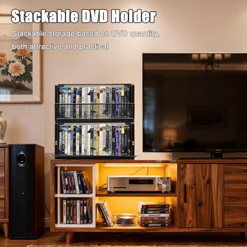 DVD Blu ray Storage Rack