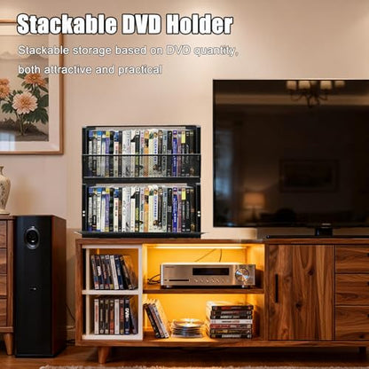 DVD Storage Rack 2 Pack (2 Count)