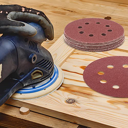 5 Inch 180 Grit Sanding Discs (50 Count)