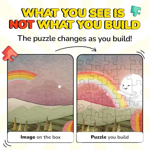 Jigsaw Puzzles 1000 Pieces with Storytelling Comics