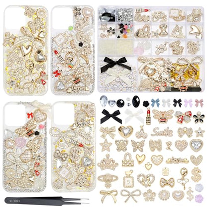 2380 Pcs Junk Case Charms Kit
