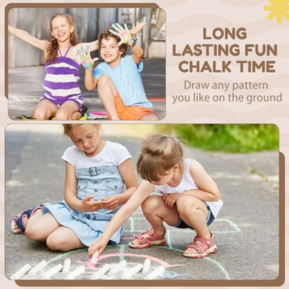 Jumbo Sidewalk Chalk for Kids Outdoor