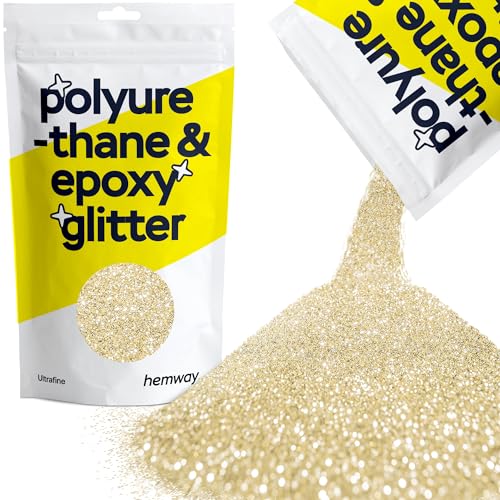 Resin Glitter Champagne Gold 100g Polyurethane & Epoxy Glitter (100 Gram)
