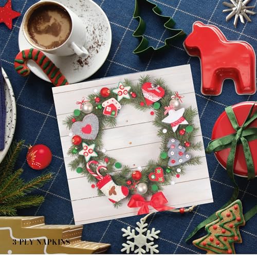 20 ct 13x13 Christmas Paper Decoupage Napkins (20 Count)