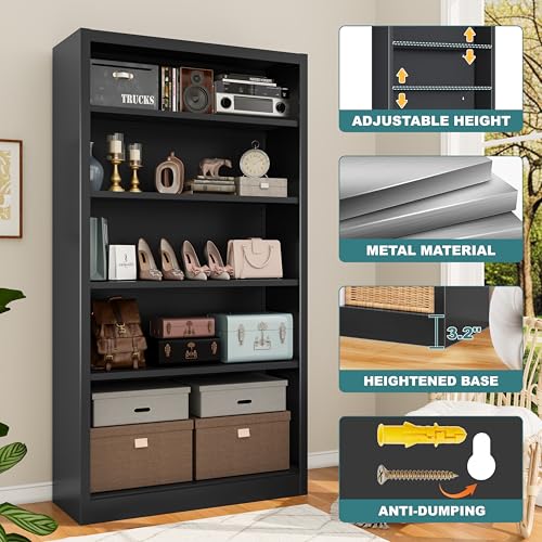 Metal Bookshelf