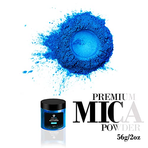 Royal Blue Mica Powder for Epoxy Resin 56g (2 Ounce)