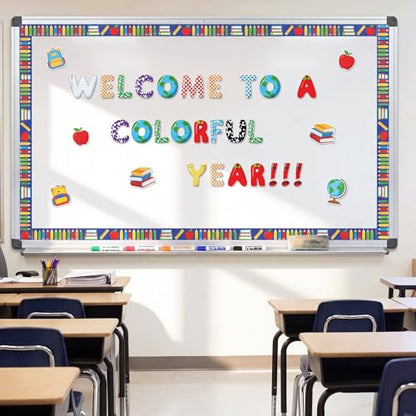 221 Pcs Back to School Bulletin Board Letters for Classroom (221 Count)