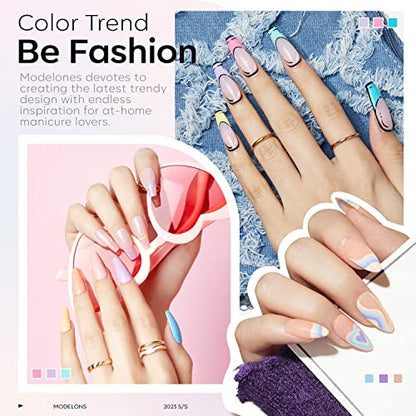Poly Gel Nail Kit 30 Colors with 8 W Nail Lamp Poly Extension Gel Clear Pink Black Golden Green Complete Starter Kit for Beginner DIY Salon Quality Manicures