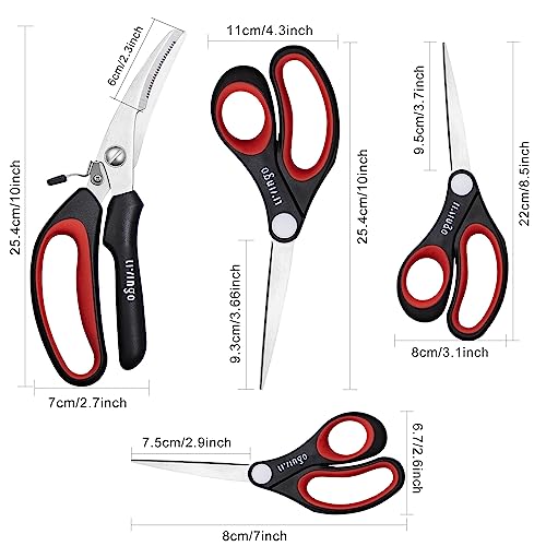 4 Pack Multipurpose Shears (4 Count)