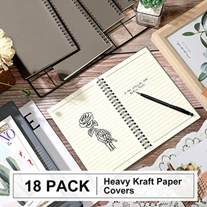 18 Pcs Spiral Notebooks (18 Count)