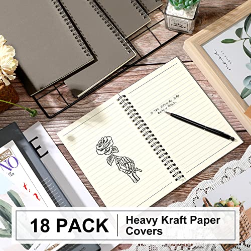18 Pcs Spiral Notebooks (18 Count)