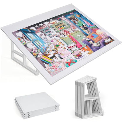 1000 Piecce Tilting Puzzle Board with Stand