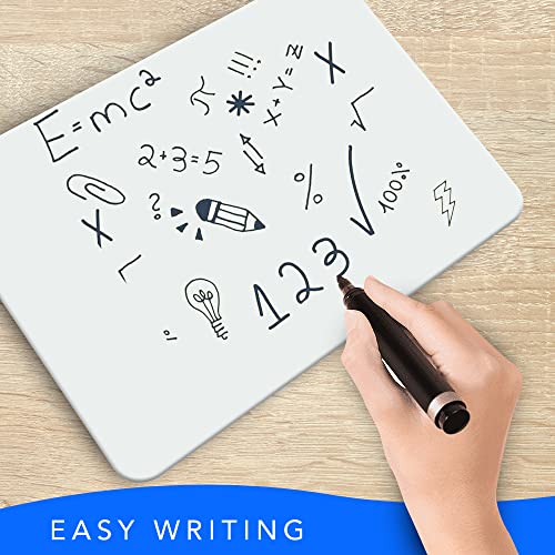 Small Dry Erase Board 9x12 Mini White Board for Kids 2 PK Double Sided (2 Count)