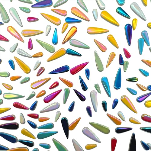 Glazed Ceramic Tiles for Crafts Bucks (17.637 Ounce)