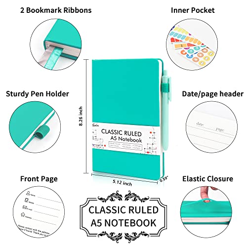 5 Pack Notebooks Journals Bulk (5 Count)