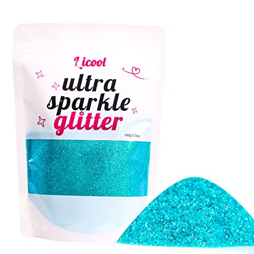 100g 3.5oz Pack Iridescent Rainbow Fine Glitter for DIY Craft