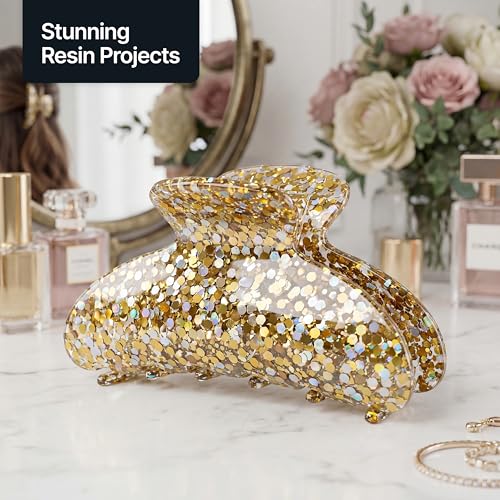 Craft Glitter Shaker Gold Silver Holographic 110g Super Chunky (3.9 Ounce)