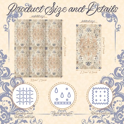 100 Pcs Boho Napkins Paper Guest Towels