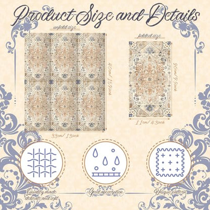 100 Pcs Boho Napkins Paper Guest Towels