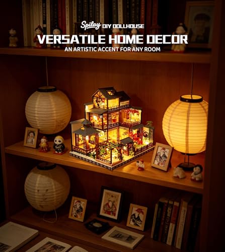 DIY Miniature House Kit for Adults