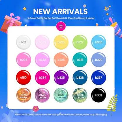 Beetles 23PCS Gel Nail Polish Set